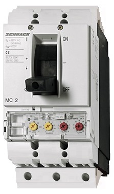 MC2-3S-150H-VE100 In=100A, Ir=0,5-1In, Isd=2-10Ir, 3P 150кА Авт.выкл, DER расцепитель+втычной модуль