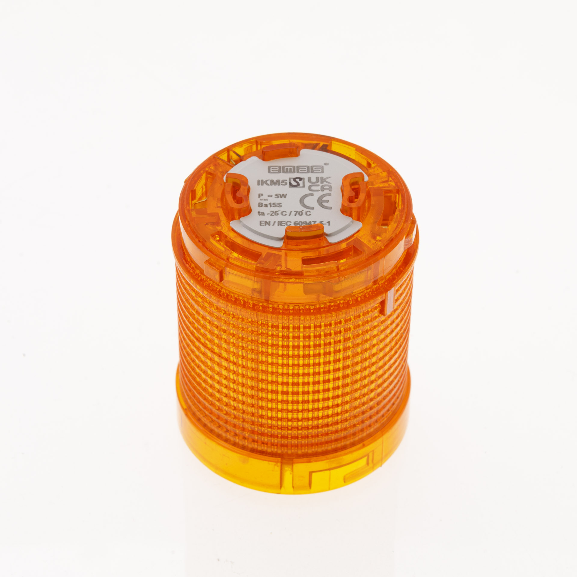 IKM-5-Y Корпус сигнальный желтый для сигнальной колонны IK5 (50мм)