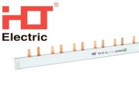 Шина соединительная штырь  63A 2полюсная , 1метр  57 модулей