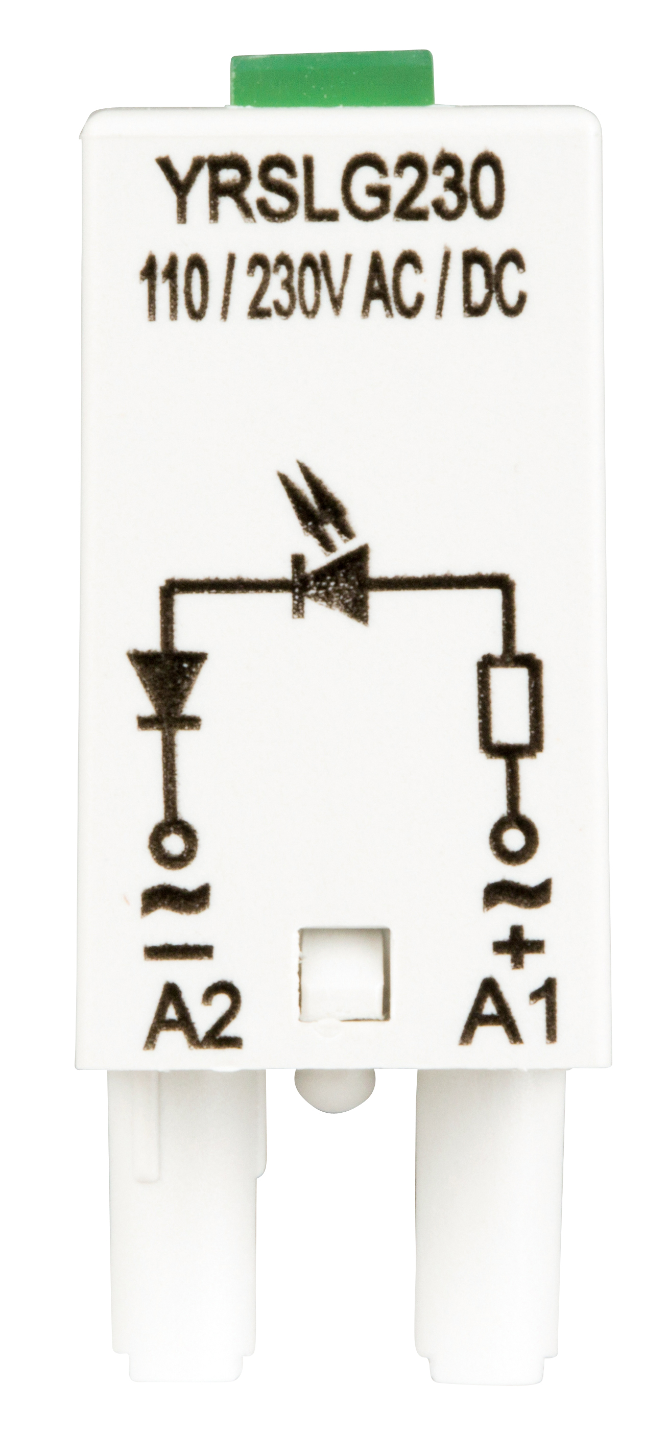 S-Relay RS,RS5,RXT модуль светодиода, зеленый, 110/230V AC/DC