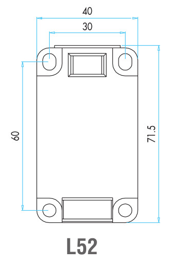 L52-IP65 Корпус концевого выключателя IP65, металл