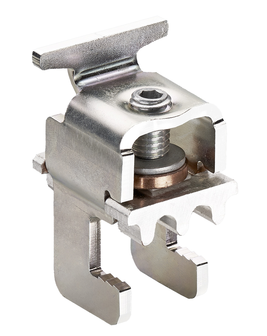 Зажим для крепления ПВР Wohner г.NH00 на шине 185мм системы CrossLink