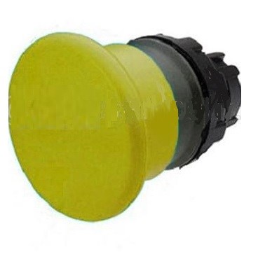 B-M -Y-IP50 Головка кнопки желтая пластиковая "Грибок" д40 без фиксации