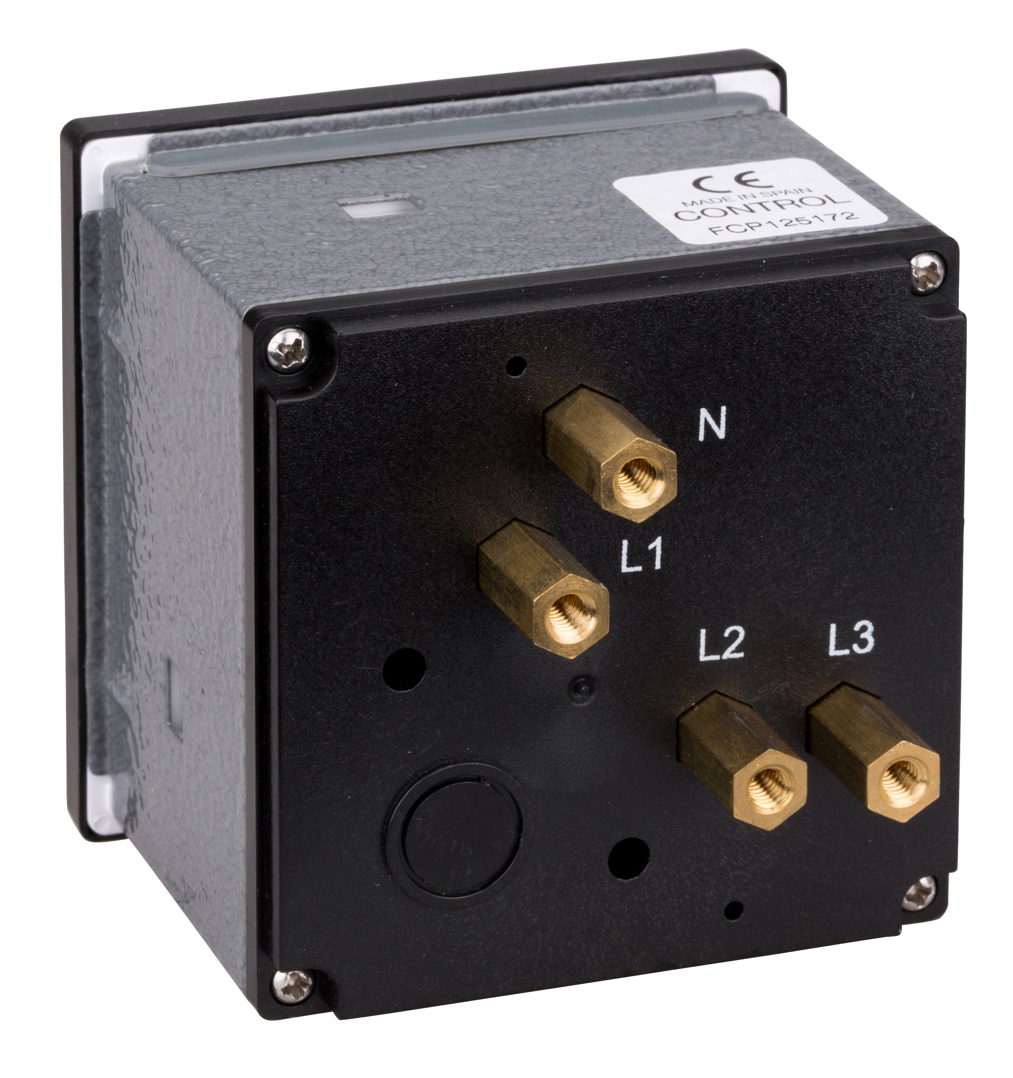 MGF Вольтметр 72х72, 500VAC с переключателем (L1/L2/L3-N,L1-L2,L1-L3,L2-L3) SCHRACK