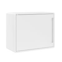 Щиток 8 мод настенный FRAME, белый с белой дверцей, с 2 шинами PEN на 6 и 8 отв.