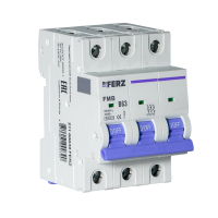 FMB-B 6kA 3P 63 х-ка B Автоматический выключатель