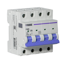 FMB-C 6kA 4P 16 х-ка C Автоматический выключатель