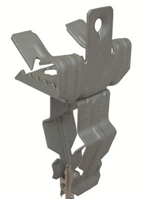 Держатель для крепления трубы к балке 4-10 мм диаметр 18-22 мм гориз.монт.