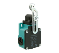 L2-K2-3-MEM124-IP65 Концевой выключатель медленного действия (1НЗ+1НО) двунаправленный с пластиковой консолью и металлическим роликом с  регулируемым