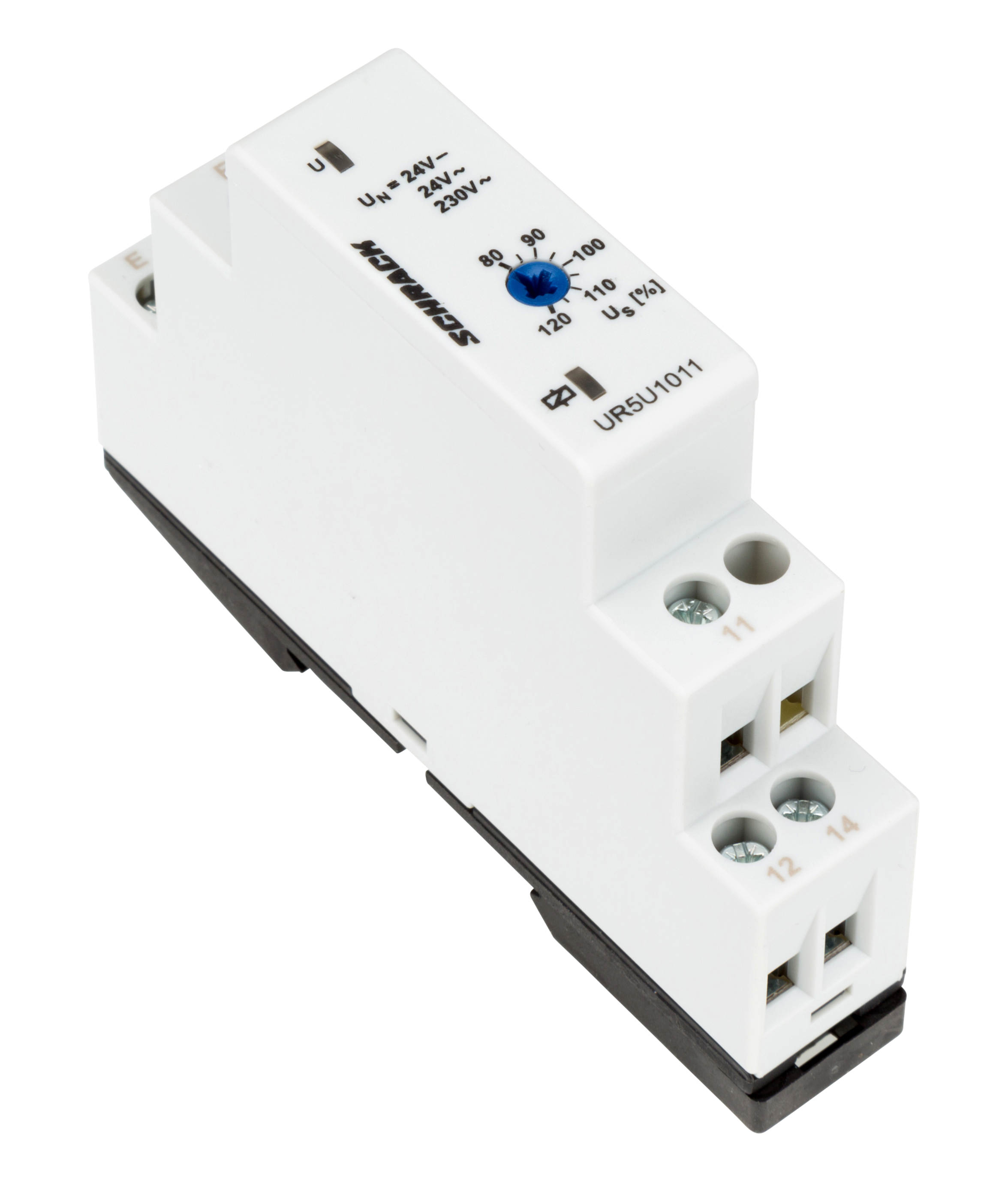 UR5U Реле контроля напряжения 1 фазное, AC/DC, 1ПК контакт 5А