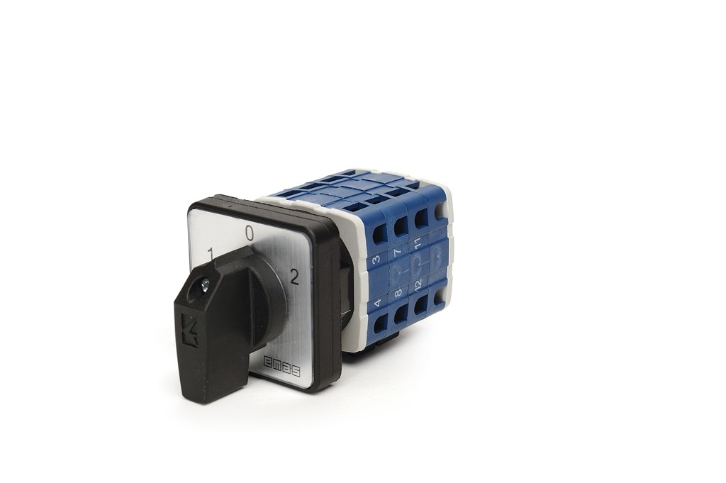 Переключатель реверсивный PSA-KD (1-0-2), 60° трехфазный  40А