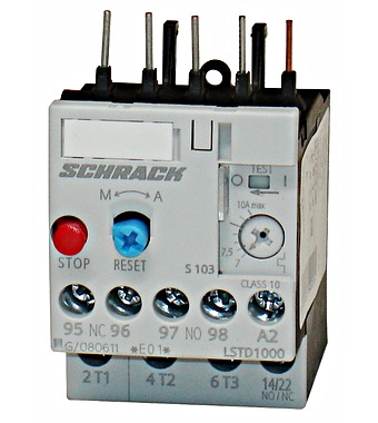 LST 00 Термореле 10,00А/4,00кВт (7,00-10,00А) размер 00