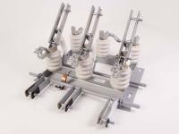 РВЗ-10/ 630-II Разъединитель с ПР-10 заземлитель снизу (полиамидные изоляторы)