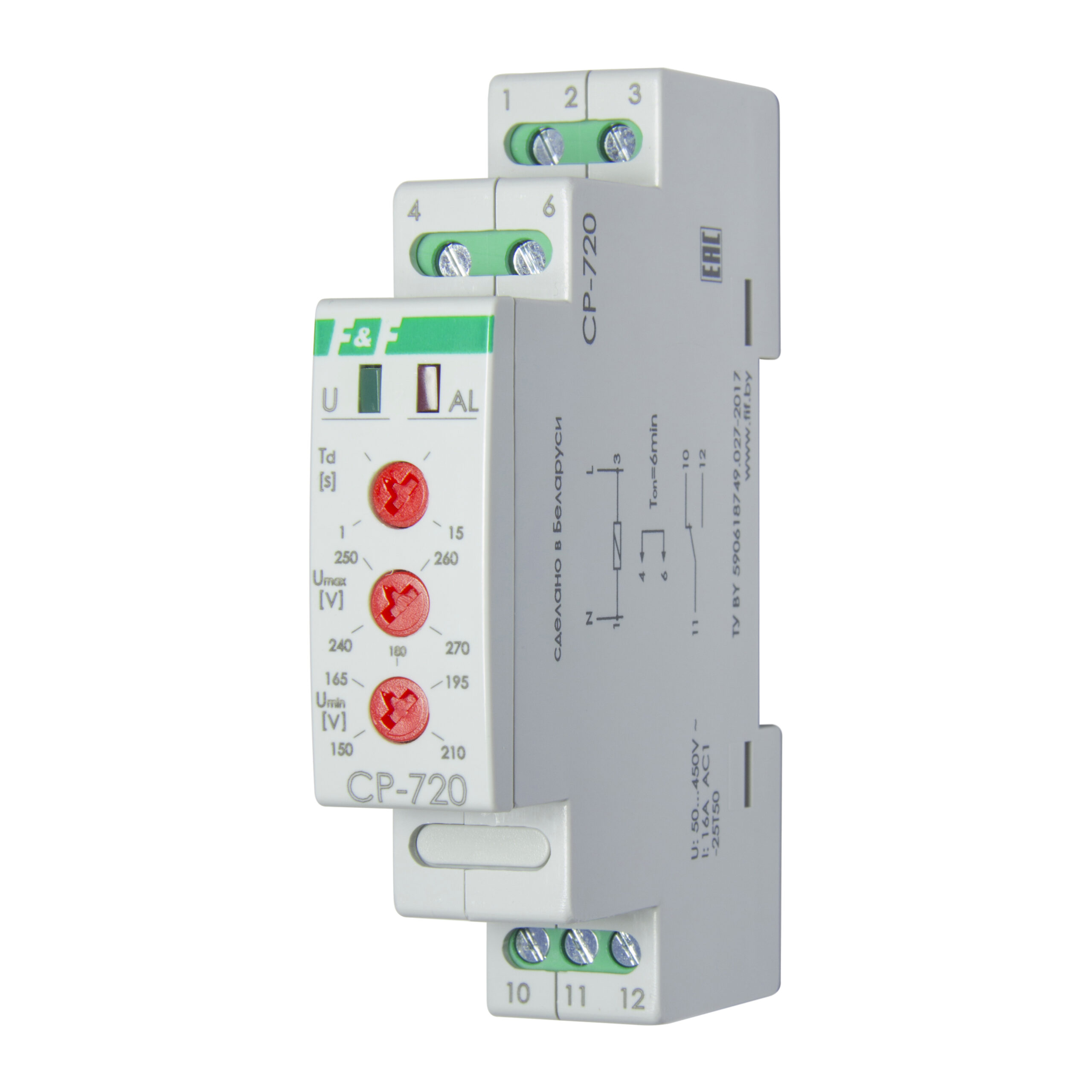 Реле контроля напряжения CP-720