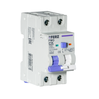 FMO-EM-1P+N 25A 30mA 10kA тип A, х-ка C, 2M Диф. автомат