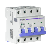 FMB-B 6kA 4P 40 х-ка B Автоматический выключатель
