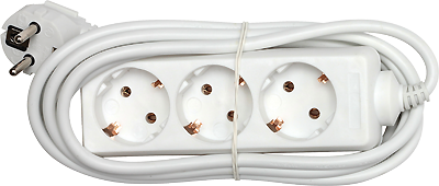 Удлинитель 5 м  3 роз. с заземл. 10А NPE-S1-03-500-Е-3x0,75 Navigator 71453