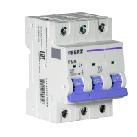 FMB-C 6kA 3P 04 х-ка C Автоматический выключатель