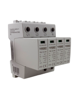 FML-12,5-440/4S Разрядник 4P Imax=50кА (8/20), Iimp=12.5kA (10/350), Uc=440V, класс 1+2 (B+C), 4M, сигнальный контакт