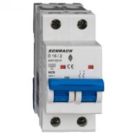 AM 10кА 2p D 16A Автоматический выключатель