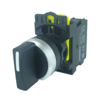 LA115 Переключатель пластиковый на 3 положения (2-0-1) с фиксацией 2НО IP65