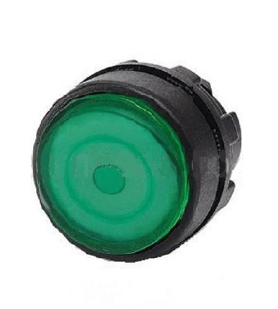 CP-DF -Y-IP65 Головка кнопки зеленая пластиковая c фиксацией