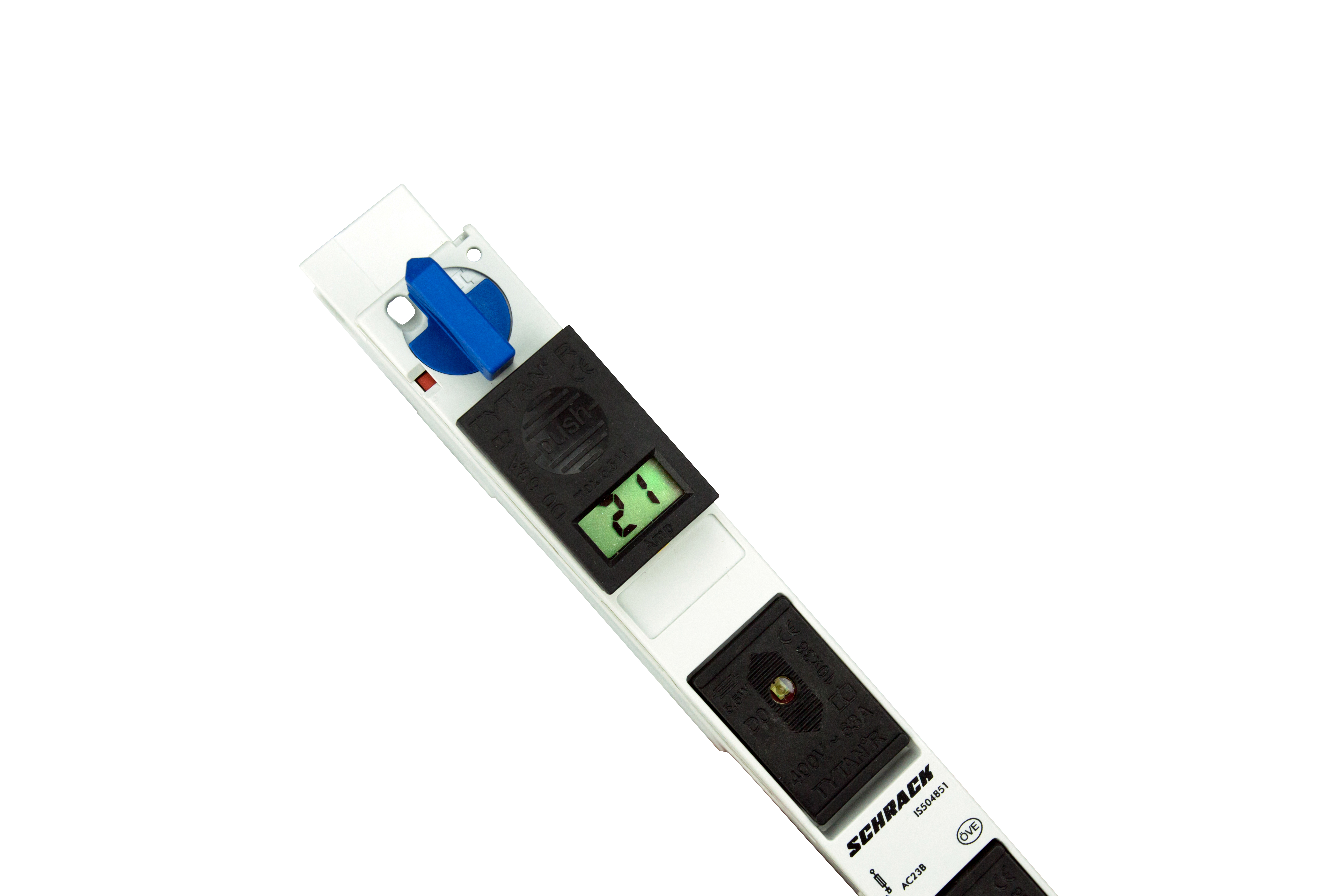 Разъем амперметра для TYTAN R, D02, 3-полюсн.для 60мм-сист.