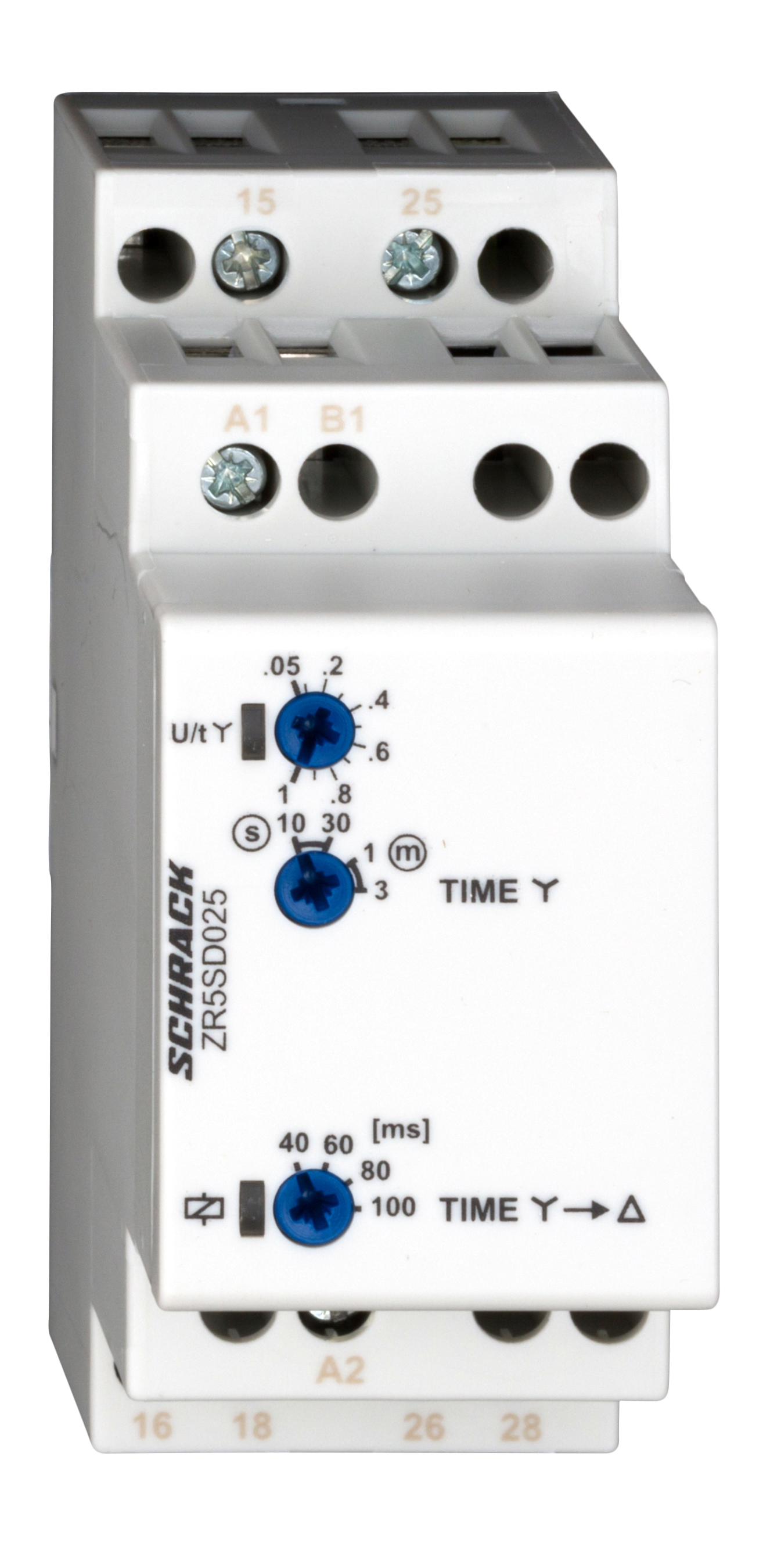 ZR5SD Реле соединения обмоток "звезда-треугольник" 24-240VAC/DC, 8A, 2ПК контакта