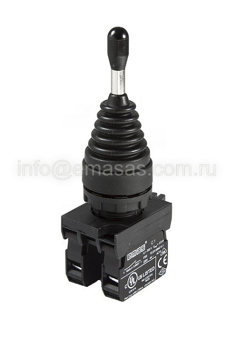 CP-DJ21-(CA-C1-C1)-IP65 Джойстик пластик, 2 положения без фиксации 2НО