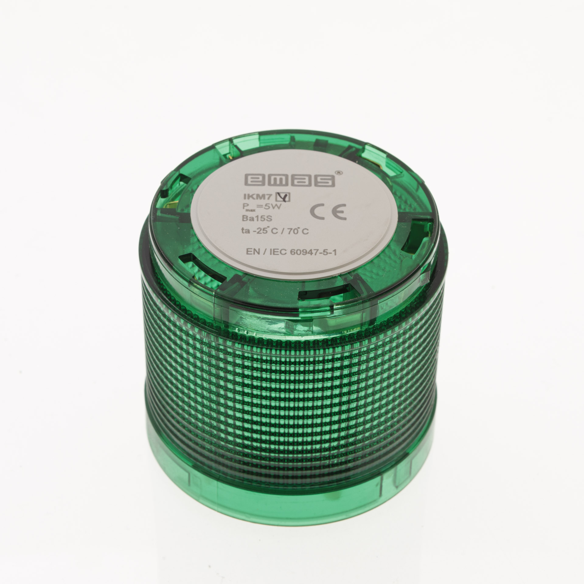 IKM-7-G Корпус сигнальный зеленый для сигнальной колонны IK7 (70мм)