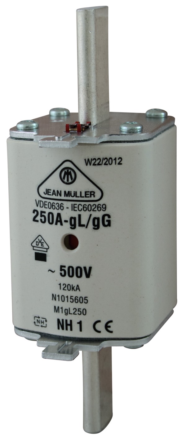 M01gL200 плавкая вставка NH-01gL/gG 250A/200A AC500V/120kA с индикатором Combi