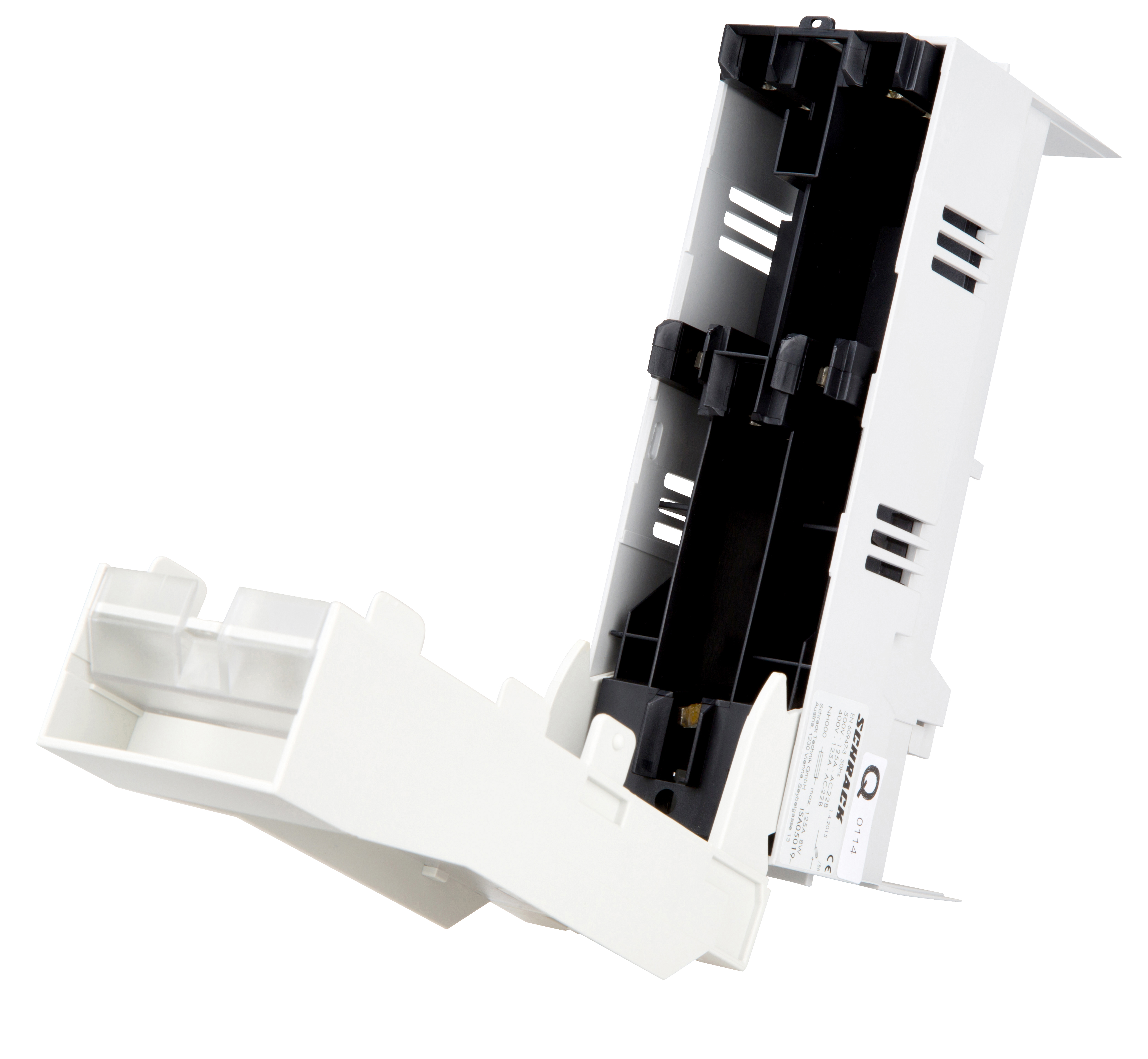 Держатель-разъединитель предохранителей Габ.000 100А для системы шин 60мм