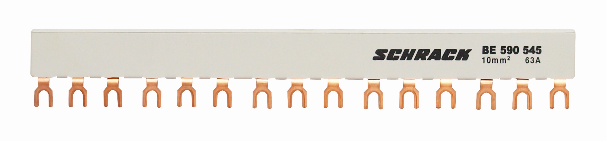 BE5 Соединительная шина для 5хBE5, 45мм, вилочная,63А