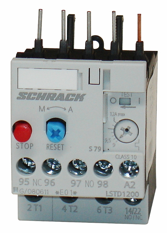 LST 00 Термореле 12,00А/5,00кВт (9,00-12,00А) размер 00