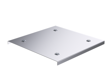 Крышка вертикального угла 200, цинк-ламель