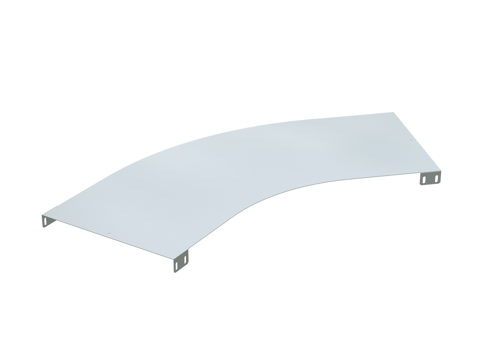 Крышка на Угол горизонтальный лестничный 45 градусов 100х400, R900, U5, горячеоцинкованный