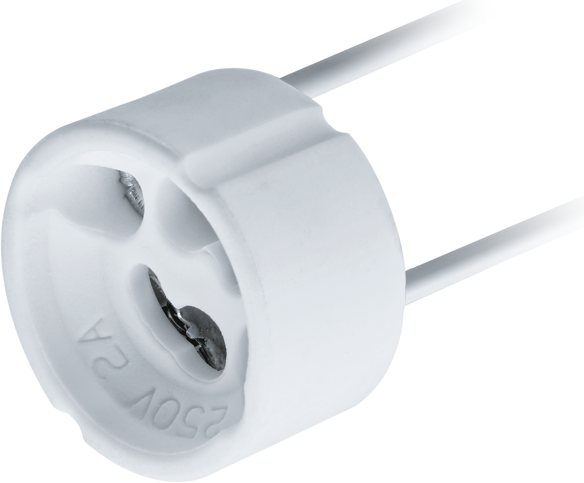 Патрон NLH-CL-GU10 для ГЛН и LED ламп Navigator 71617. Код ОКРБ 007-2012: 27.33.11