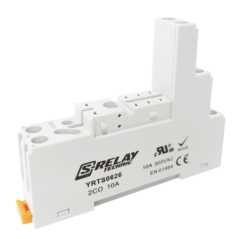 RTS гнездо с винтовыми зажимами на DIN, логическая схема 5мм для реле (RT2,RT3,RT4,XT), (аксессуары 