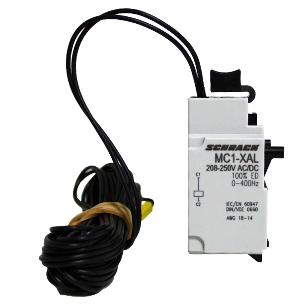 MC1-XAL независимый расцепитель для MC1  24AC/DC без блок-контакта, провод 3м