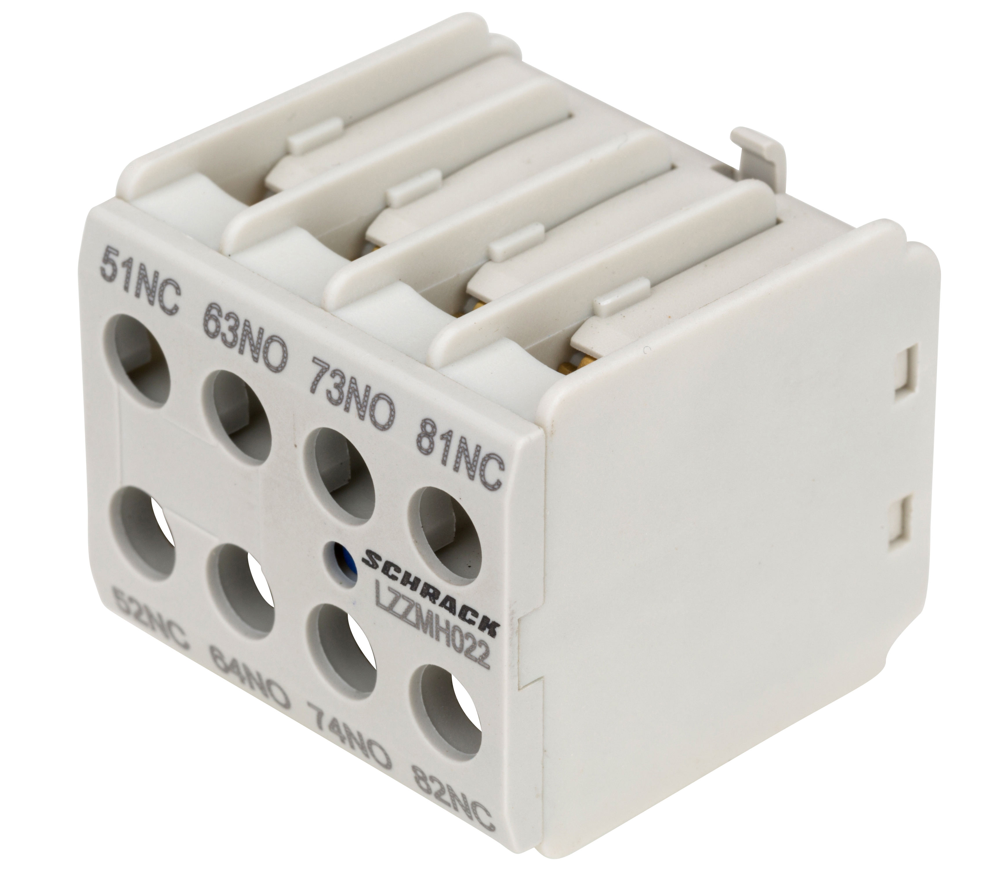 Блок вспомогательных контактов для CUBICО Mini, фронтальный монтаж, 2НО+2НЗ