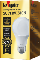 Лампа Navigator 80 549 NLL-A60-9-230-4K-E27-FR-SV