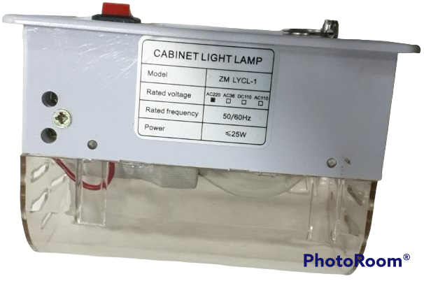 Светильник внутреннего освещения шкафов ZM LYCL-1 220В AC IP40 c лампой накаливания (аналог СВОШ-2 )