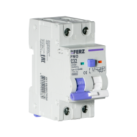FMO-EM-1P+N 32A 30mA 10kA тип A, х-ка C, 2M Диф. автомат
