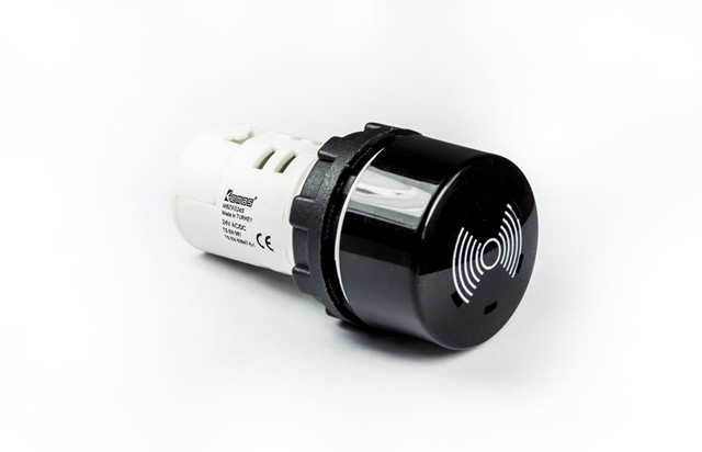 Зуммер моноблочный MB-ZX-024-IP40 24B AC/DC без подсветки 90db