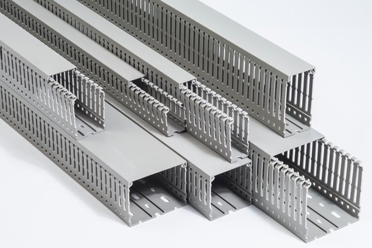 Перфорированный кабельный канал PDK  25x60 (ШхВ, L=2м) с крышкой (отгрузка 2 метра, упаковка=96м)                                                     