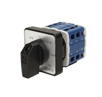 Переключатель предела для вольтметра (фаза-нейтраль, фаза-фаза) 10А