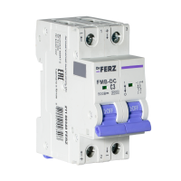 FMB-DC 6kA 2P 03 х-ка C, DC500В Автоматический выключатель