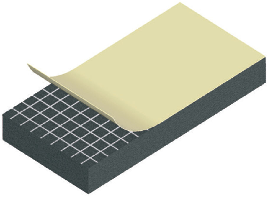 Уплотнитель плоский с клеевой основой EPDM  3х10мм (Кратно 10м.)