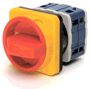 Переключатель двухпозиционный аварийный PSA-AK (0-1), 90° четырехфазный  40А