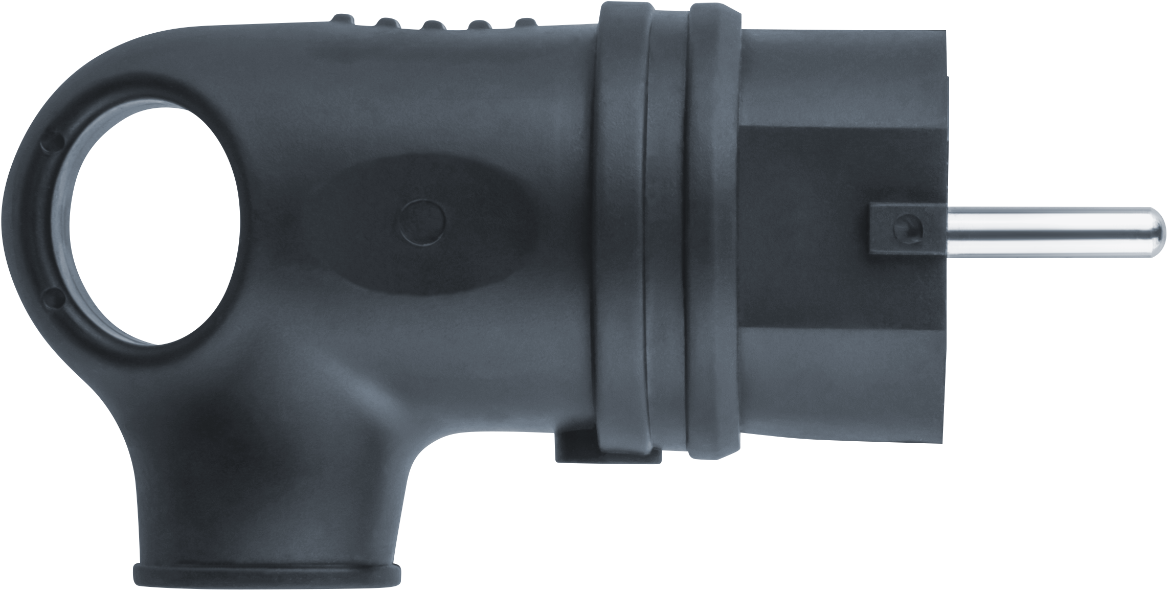 Вилка электрич. каучук угловая 2P+PE 16A 220В IP44, черная, NCA-PLR01-16A-E-IP44-BL Navigator 61367